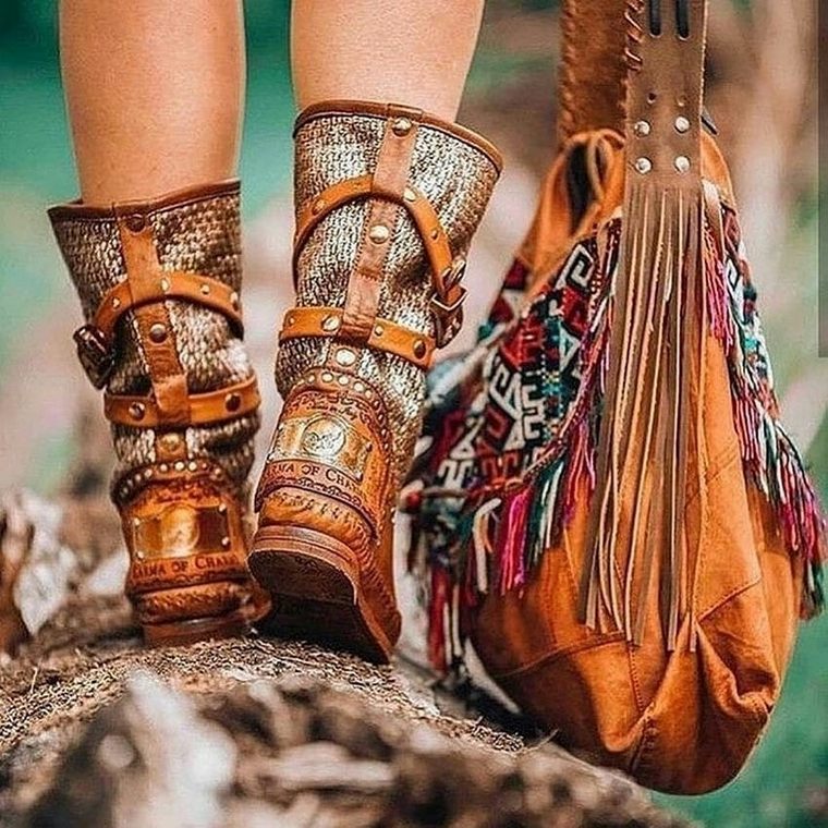 bohemian style footwear