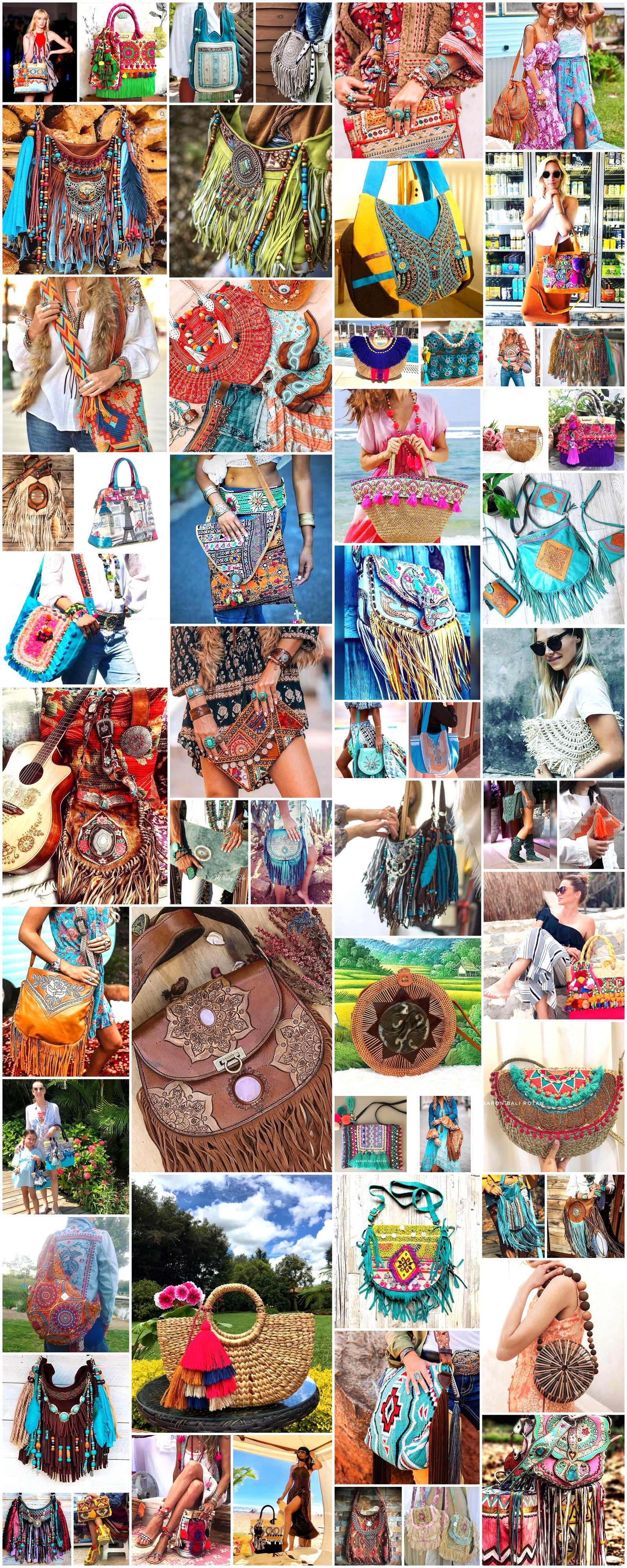 Buy Online Boho Bags | Leather Bags - Mahiya