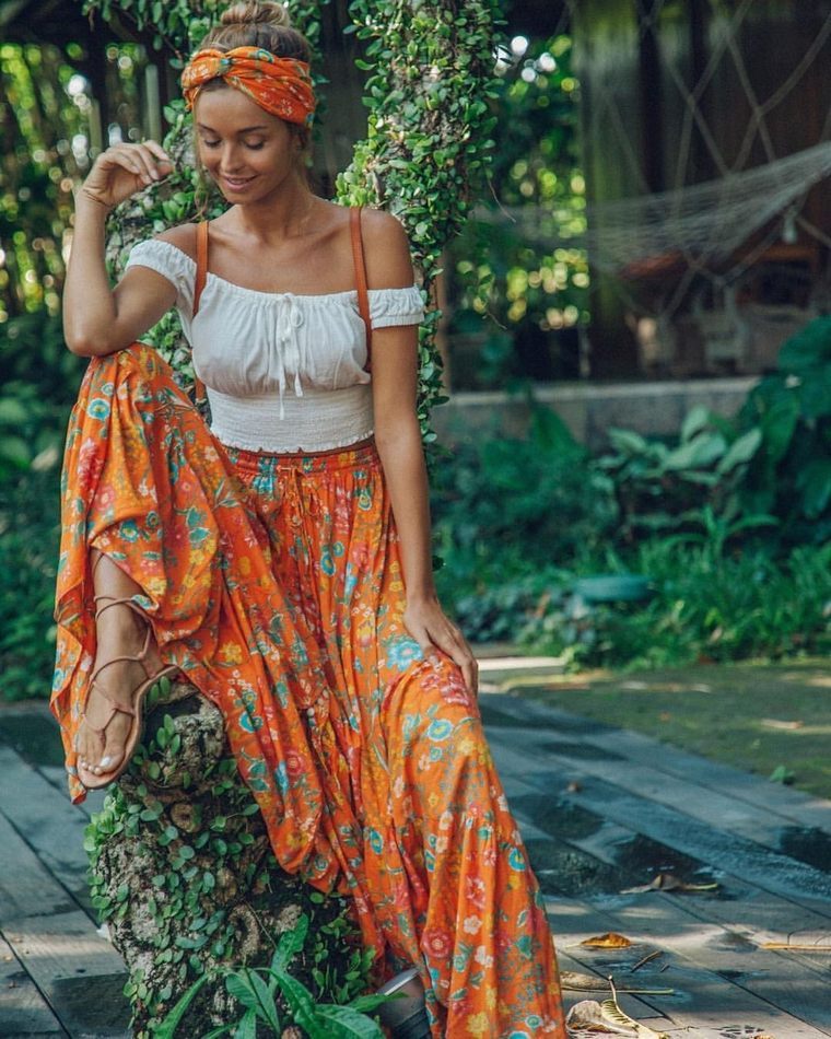 Bohemian Skirt Ideas for Stylish Girls Bohemain Boho