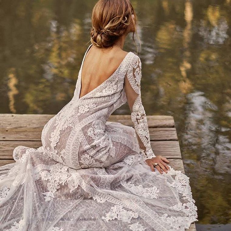 Unforgettable Bohemian Wedding Dress Ideas | Bohemain Boho