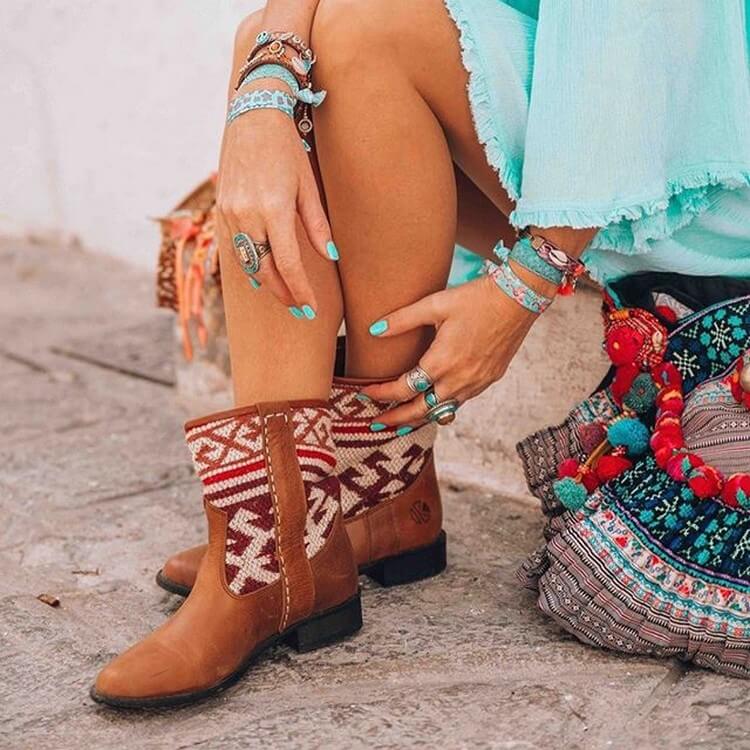 Stylish And Fashionable Bohemian Shoes Bohemain Boho