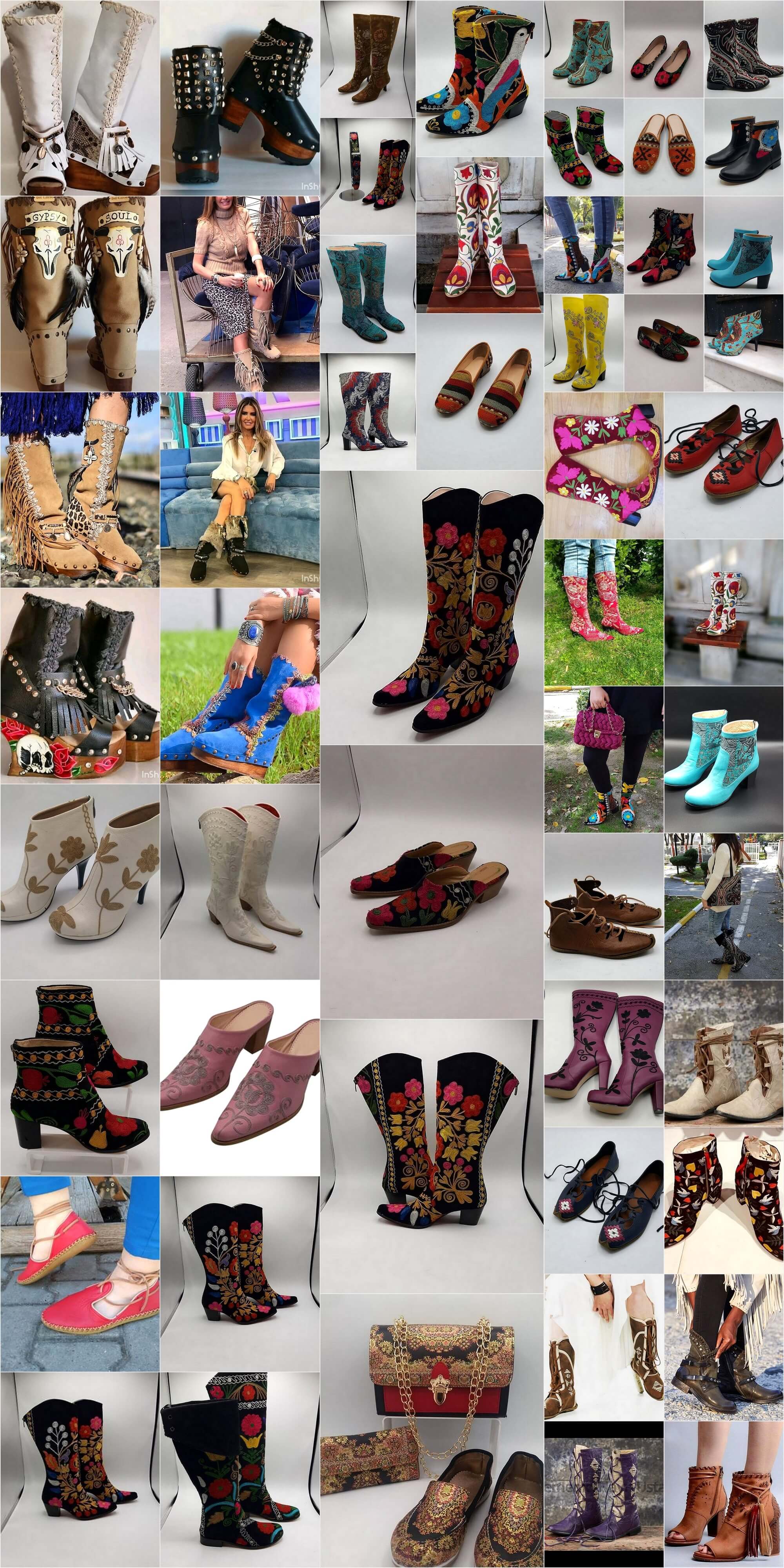 Bohemian shop winter boots